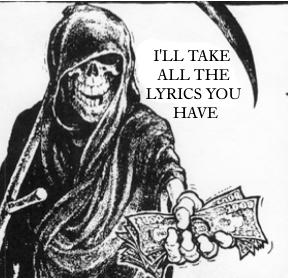 Give Me Your Lyrics